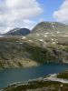 Jezero Rondvatnet a zpadn st poho Rondane