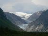 Ledovcov splaz Nigardsbreen z pevninskho ledovce Jostedalsbreen